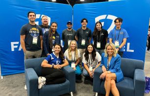 FanDuel team at AISES conference
